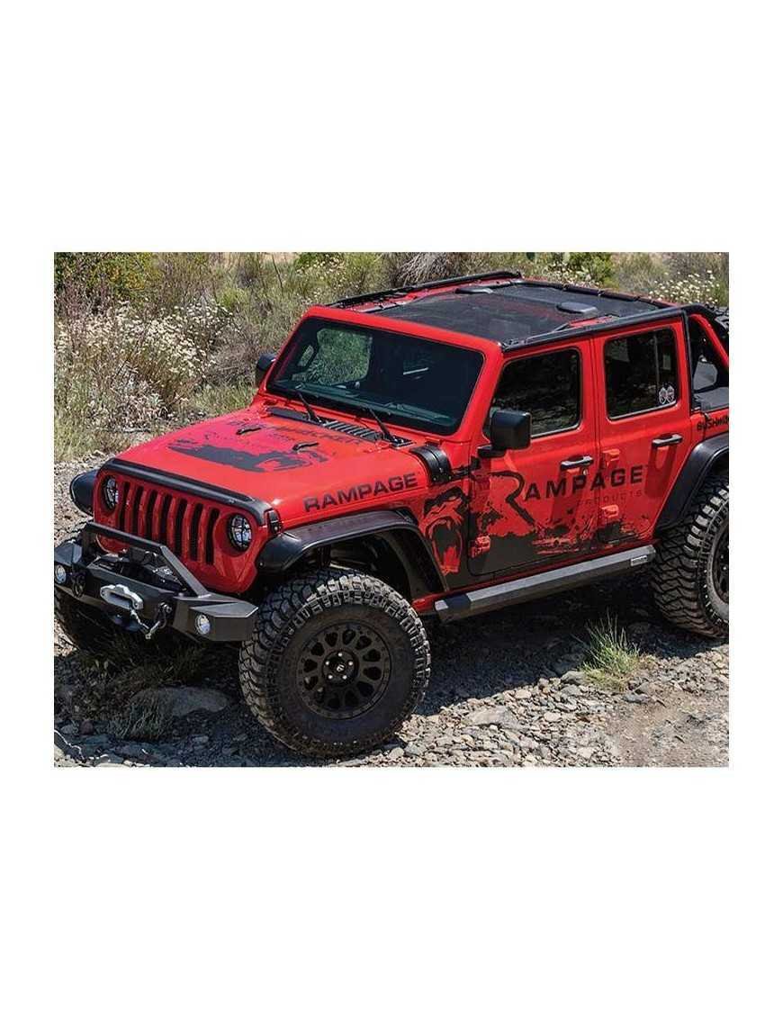 Пороги, накладки передні Bushwacker Rocker