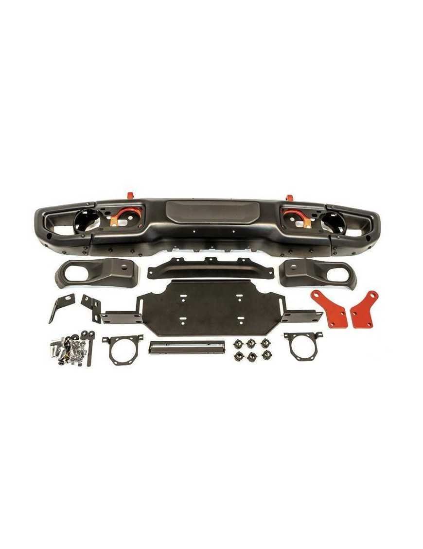 Алюмінієвий передній бампер з високим булл-баром OFD