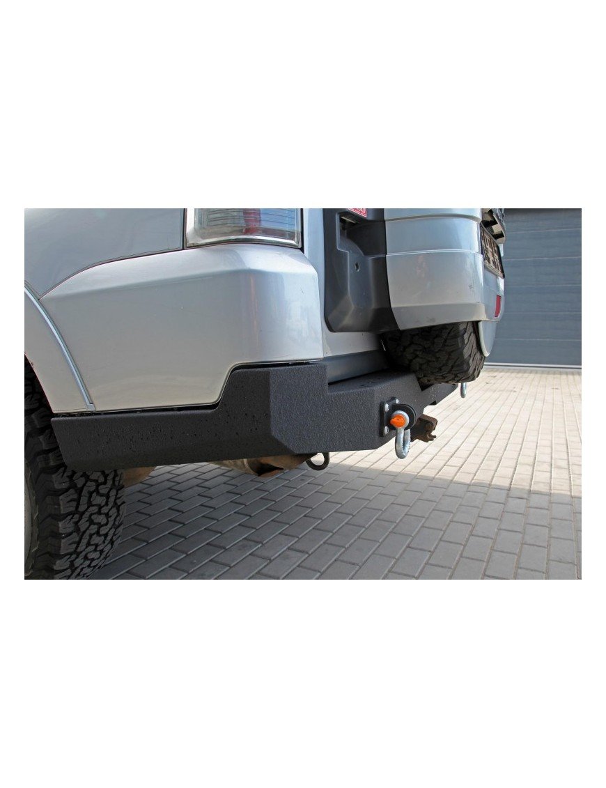 Задній сталевий бампер Mitsubishi Pajero 4 V80 long More 4x4