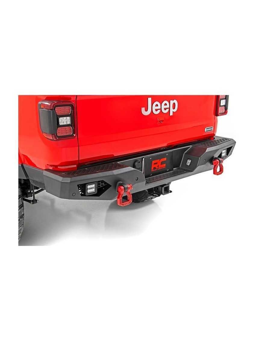Сталевий задній бампер з LED підсвіткою Rough Country Rock Crawler