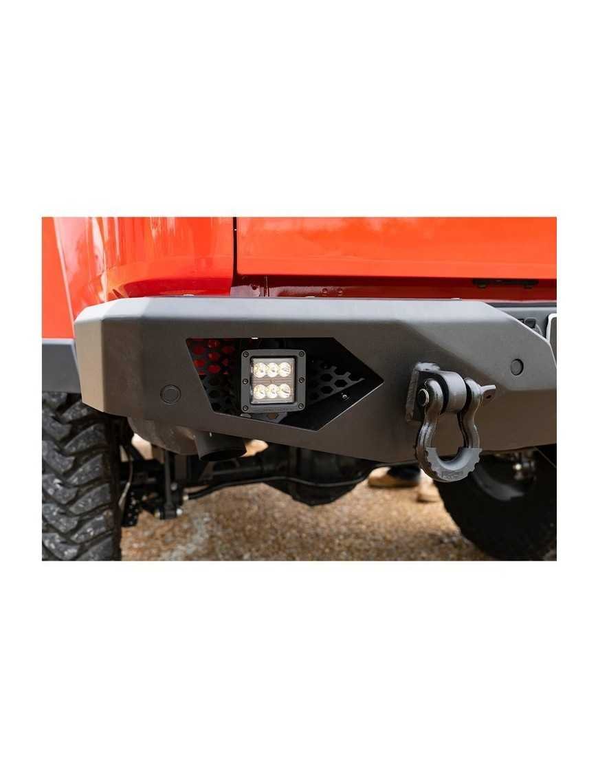 Сталевий задній бампер з LED підсвіткою Rough Country Rock Crawler