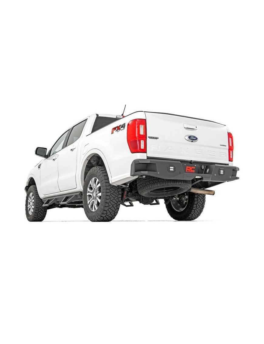 Сталевий задній бампер з LED підсвіткою Rough Country