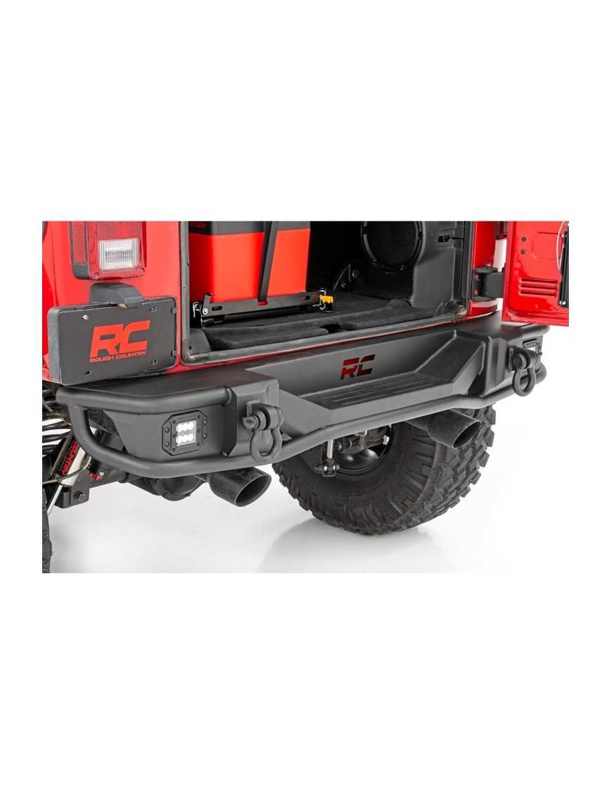 Сталевий трубчастий задній бампер з LED підсвіткою Rough Country