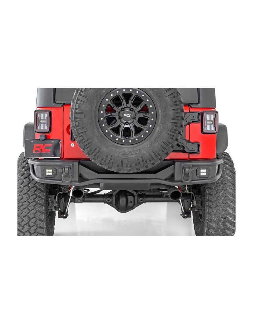 Сталевий трубчастий задній бампер з LED підсвіткою Rough Country