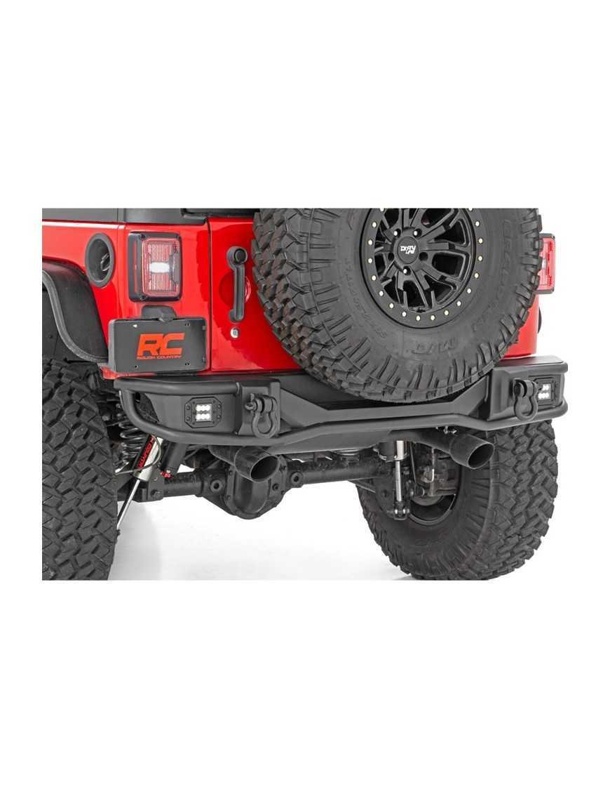 Сталевий трубчастий задній бампер з LED підсвіткою Rough Country
