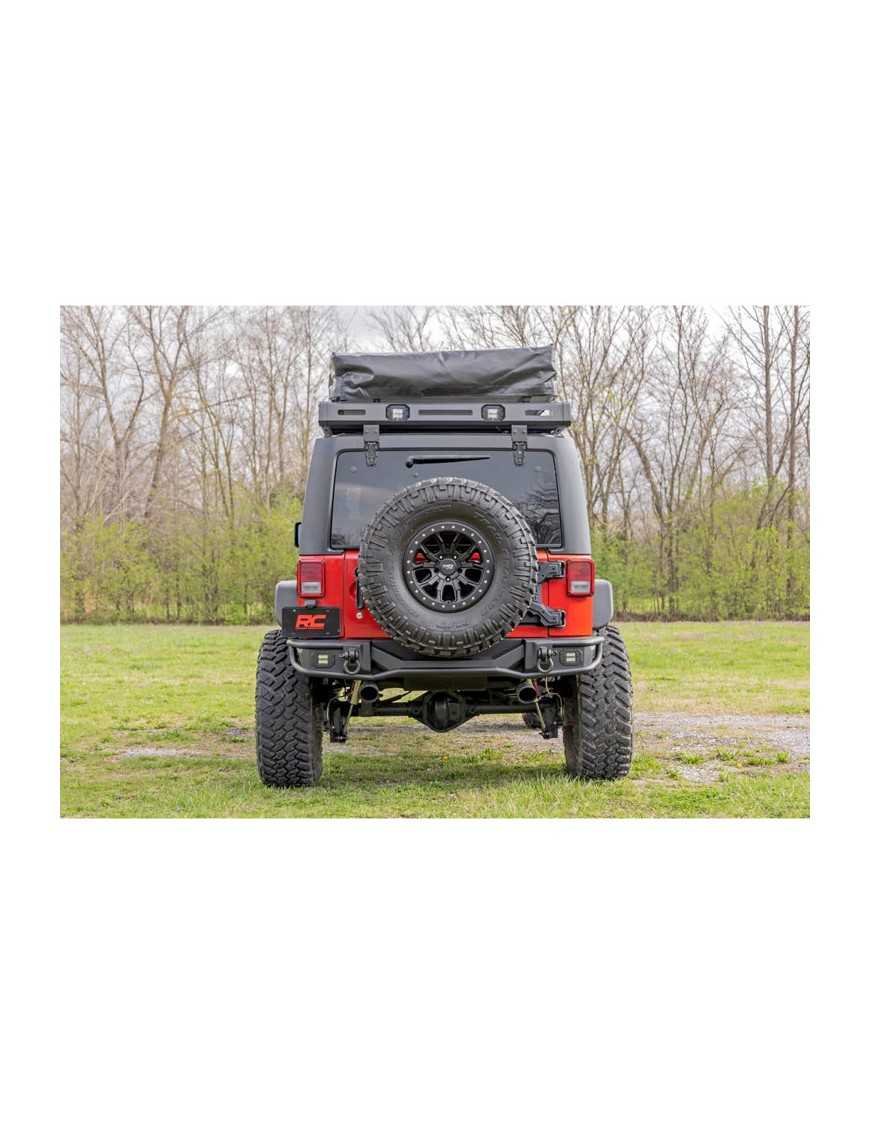 Сталевий трубчастий задній бампер з LED підсвіткою Rough Country