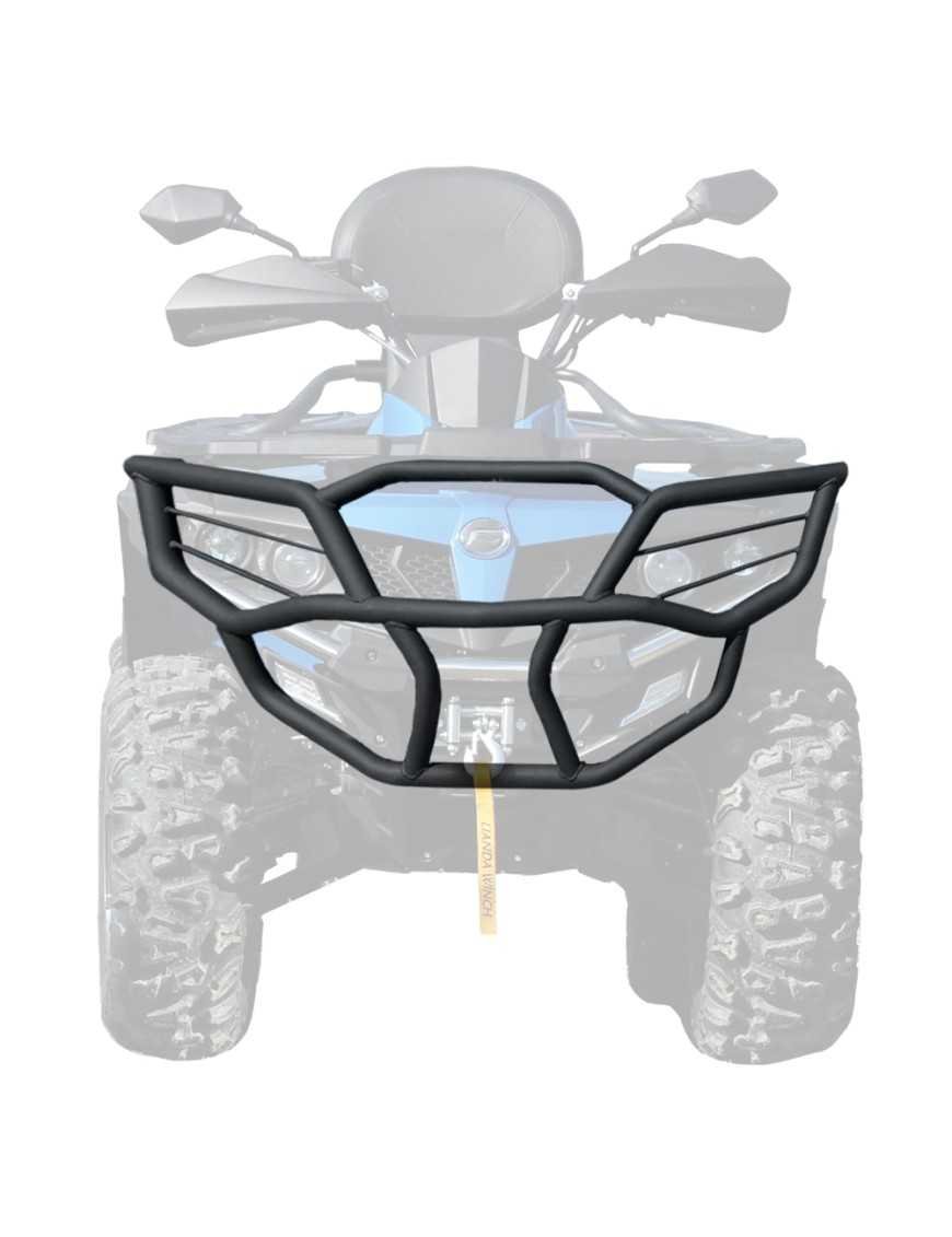 Алюмінієвий передній бампер чорний - CFMOTO - CFORCE X550