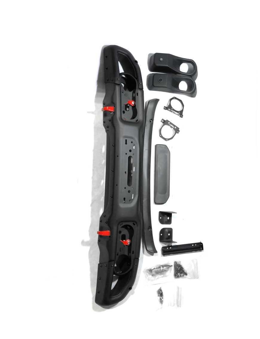 Алюмінієвий бампер Wrangler JL JLU ювілейний з місцем для датчиків