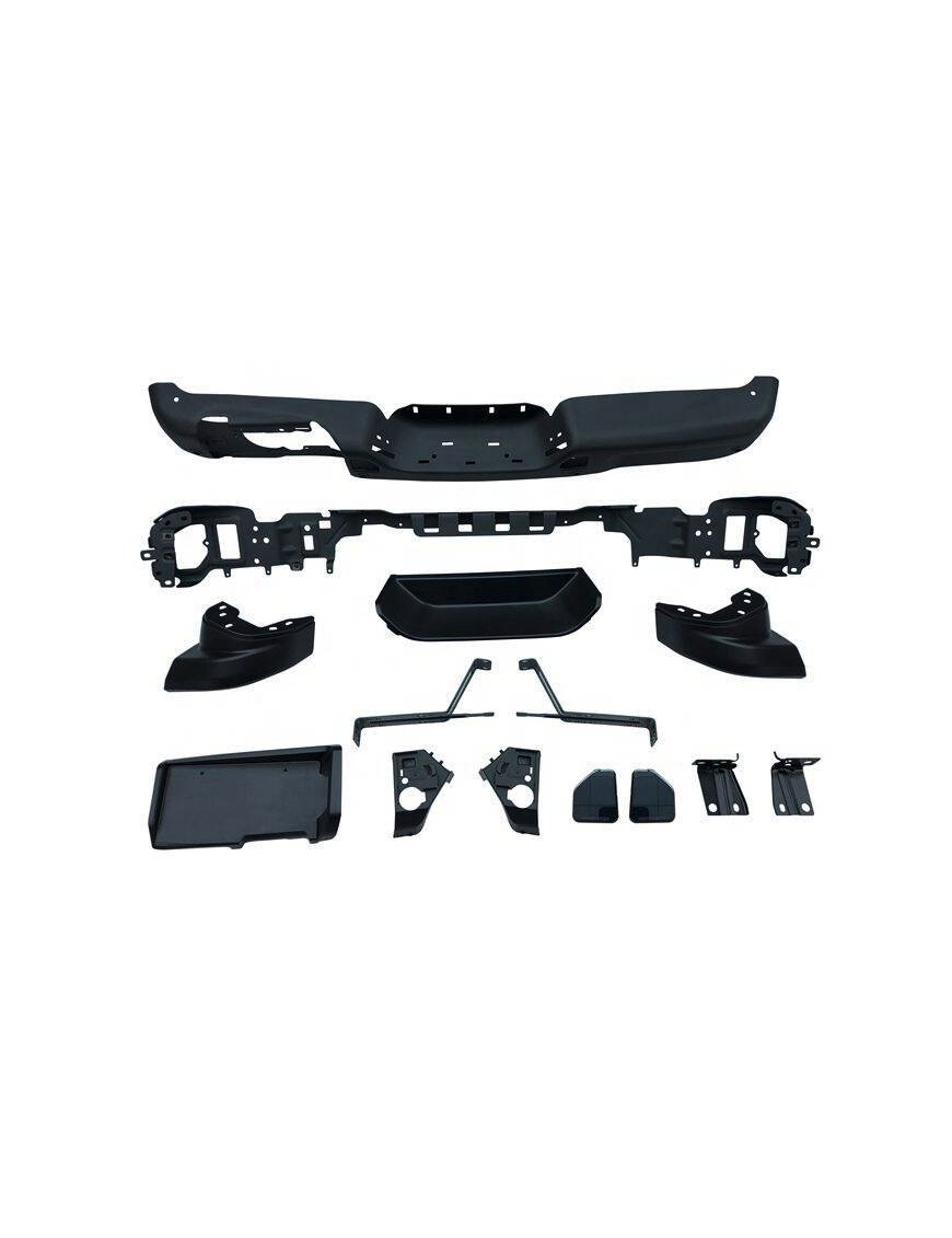 Алюмінієвий задній бампер Wrangler JL з місцями під датчики