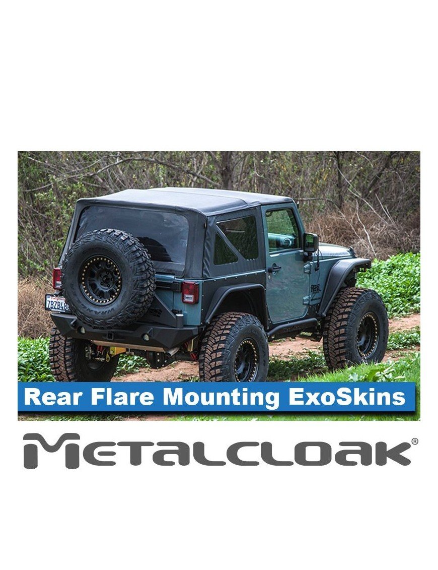 ExoSkin кріплення розширювачів Metalcloak Jeep Wrangler JK
