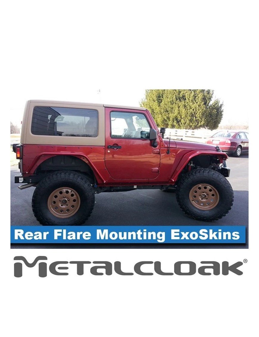 ExoSkin кріплення розширювачів Metalcloak Jeep Wrangler JK