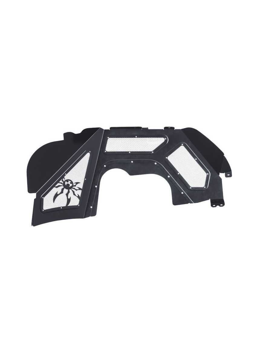Комплект внутрішніх захисних кожухів крил чорні Poison Spyder