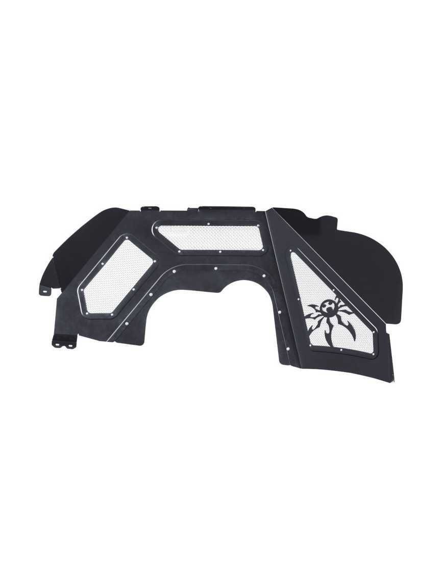 Комплект внутрішніх захисних кожухів крил чорні Poison Spyder