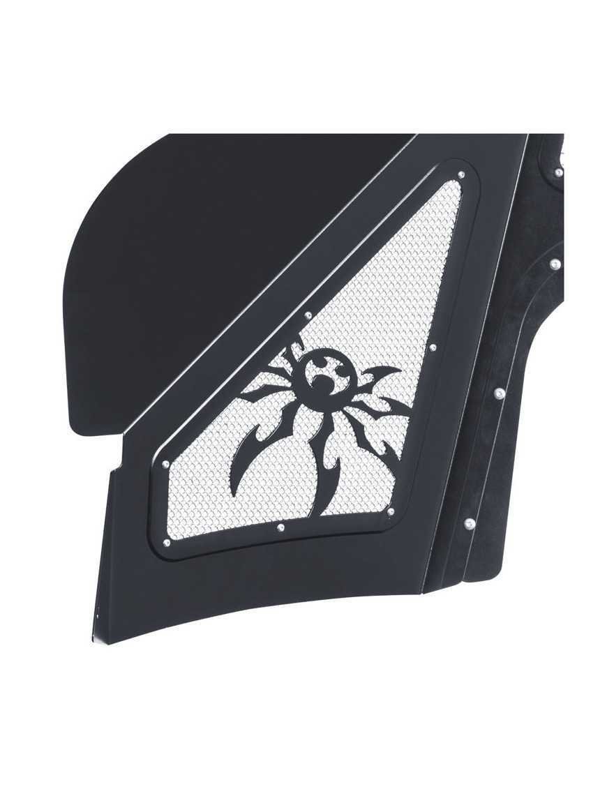 Комплект внутрішніх захисних кожухів крил чорні Poison Spyder