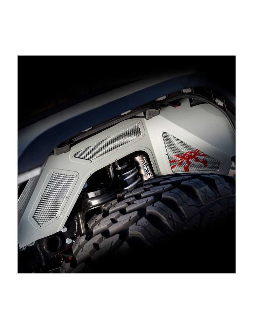 Комплект внутрішніх захисних кожухів крил чорні Poison Spyder