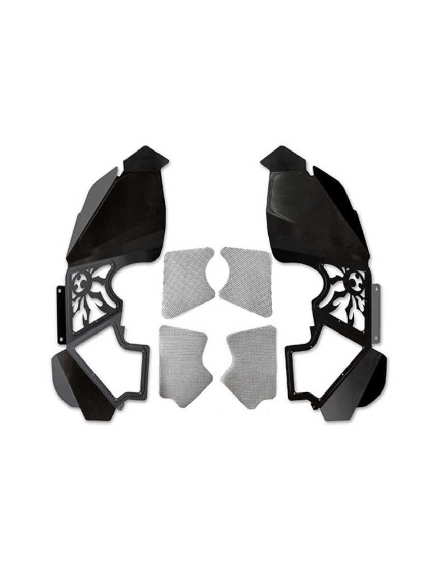 Внутрішні захисні накладки арок чорні передні Poison Spyder