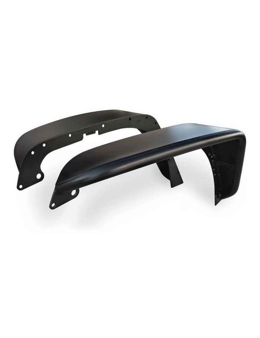 Сталеві розширювачі крил чорні передні стандартної ширини Poison Spyder Crusher