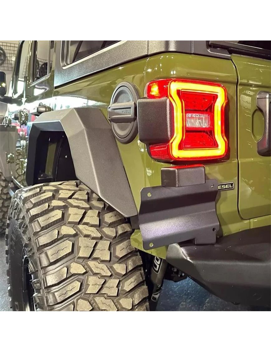 Задні алюмінієві розширювачі Jeep Wrangler JL JLU від Rival 4x4