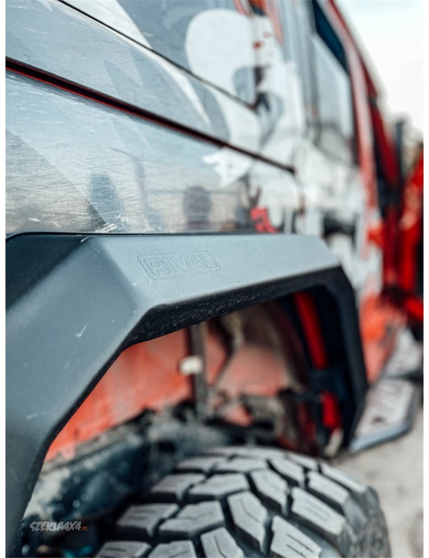 Задні алюмінієві розширювачі Jeep Wrangler JL JLU від Rival 4x4