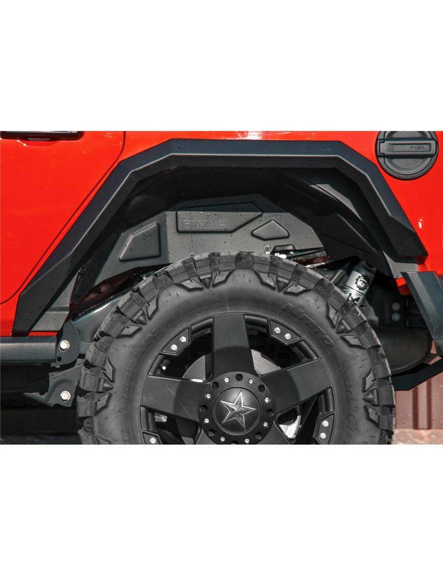Алюмінієві внутрішні задні підкрилки Wrangler JL JLU Rival
