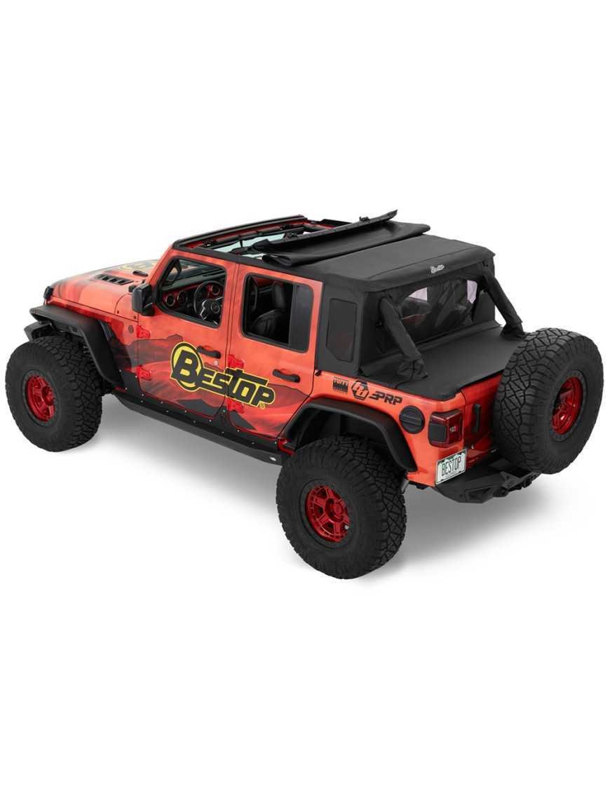 Комплект конверсії Soft TOP у HalfTOP для Wrangler JLU 4-DOOR