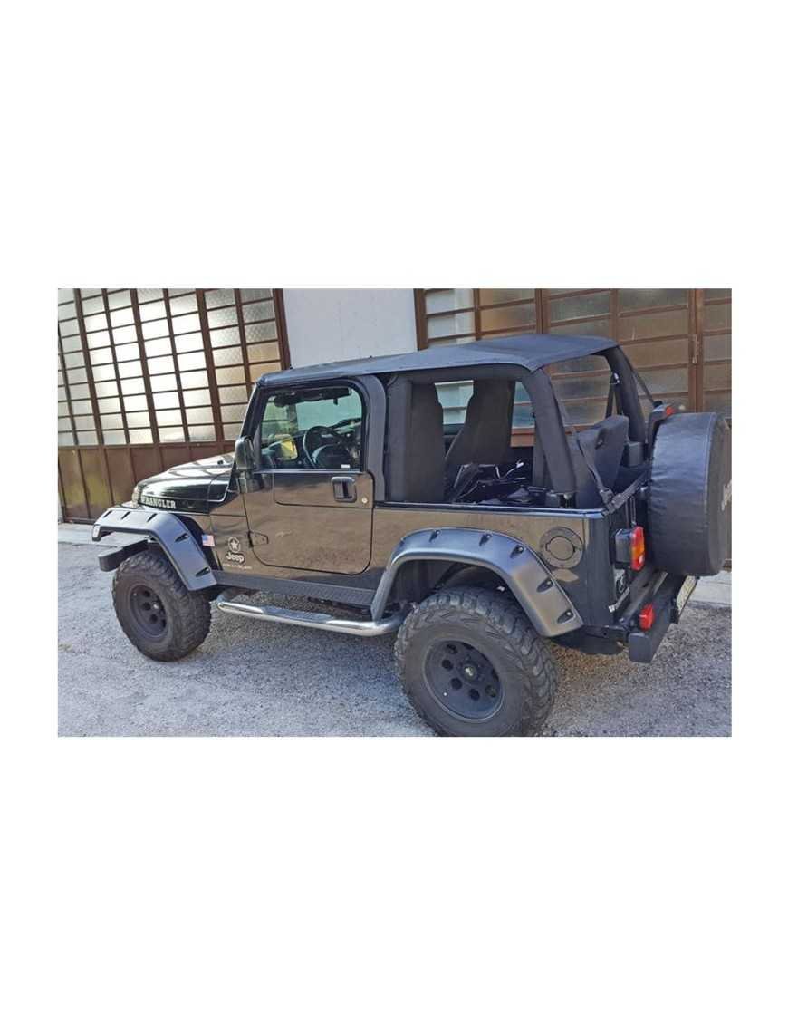 Комплектний м'який дах без каркаса типу Fastback з вікнами Black Diamond Suntop