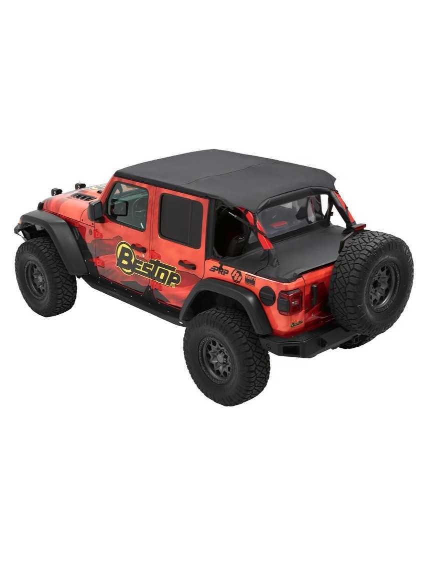 Чохол на багажник DUSTER™ для JEEP WRANGLER JLU 4-дверний 2018-2022, потребує 52700-01 TAILGATE BAR Bestop дах