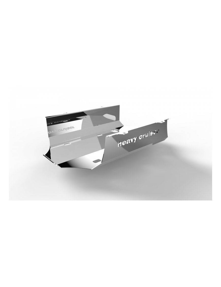 Захист паливного бака STANDARD Nissan Patrol Y60 1989-1997 алюмінієвий