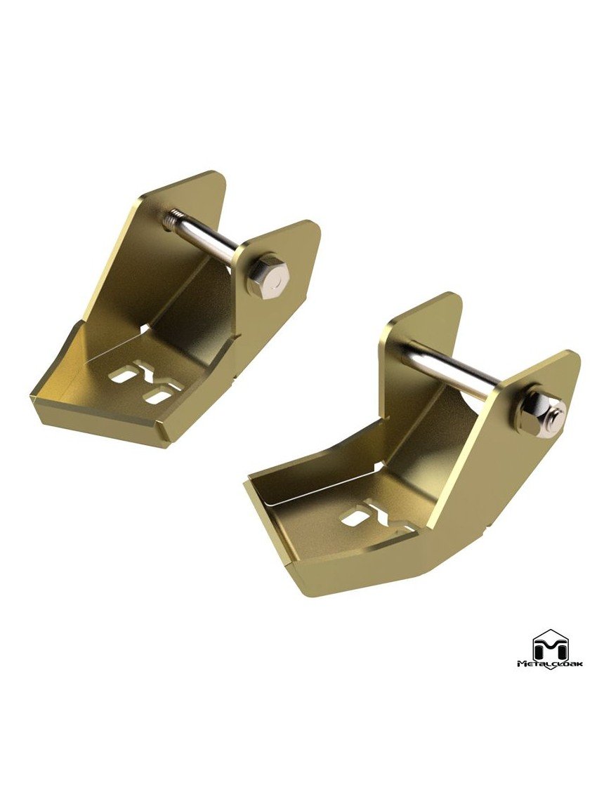 Захисти нижнього кріплення амортизаторів і важелів Jeep Wrangler JL JLU Metalcloak