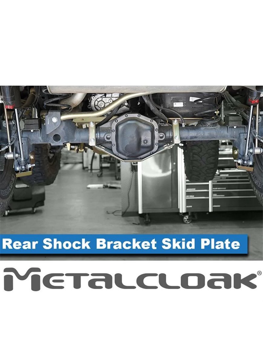 Захисти нижнього кріплення амортизаторів і важелів Jeep Wrangler JL JLU Metalcloak