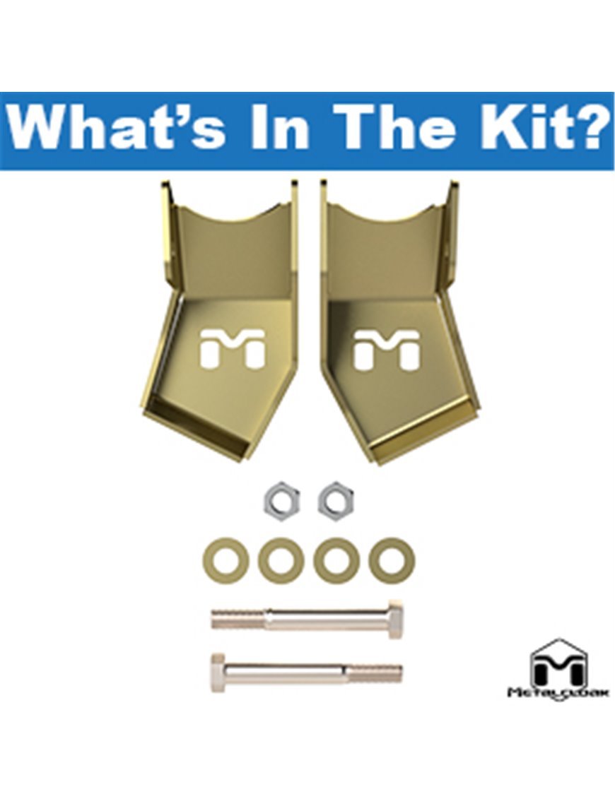 Захисти нижнього кріплення амортизаторів і важелів Jeep Wrangler JL JLU Metalcloak