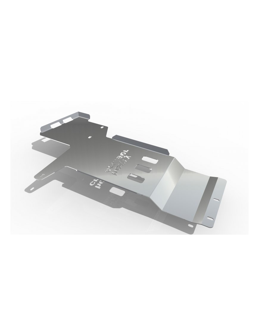 Ford Ranger T8 з 2019 захист коробки передач і роздатки STANDARD - алюмінієвий