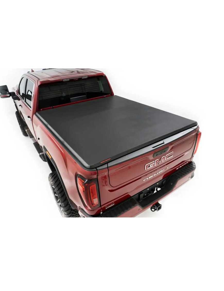 М'яка трисекційна кришка багажника Rough Country 6'9