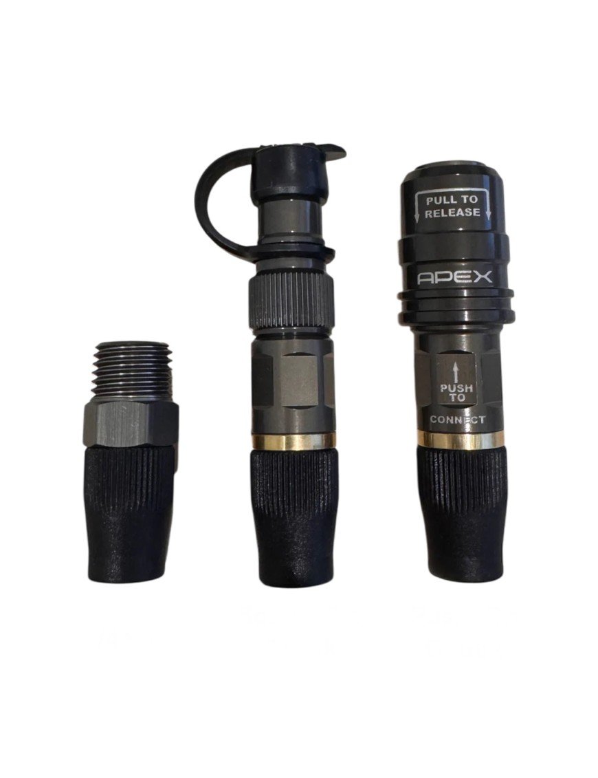 QUAD-AIR – система для компресора на 4 колеса (screw-on Chuck)