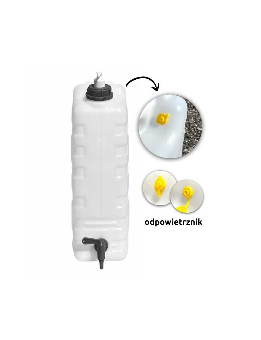 Переносна мийка 22L SimplyCan Profi, контейнер для води з дозатором, клапан