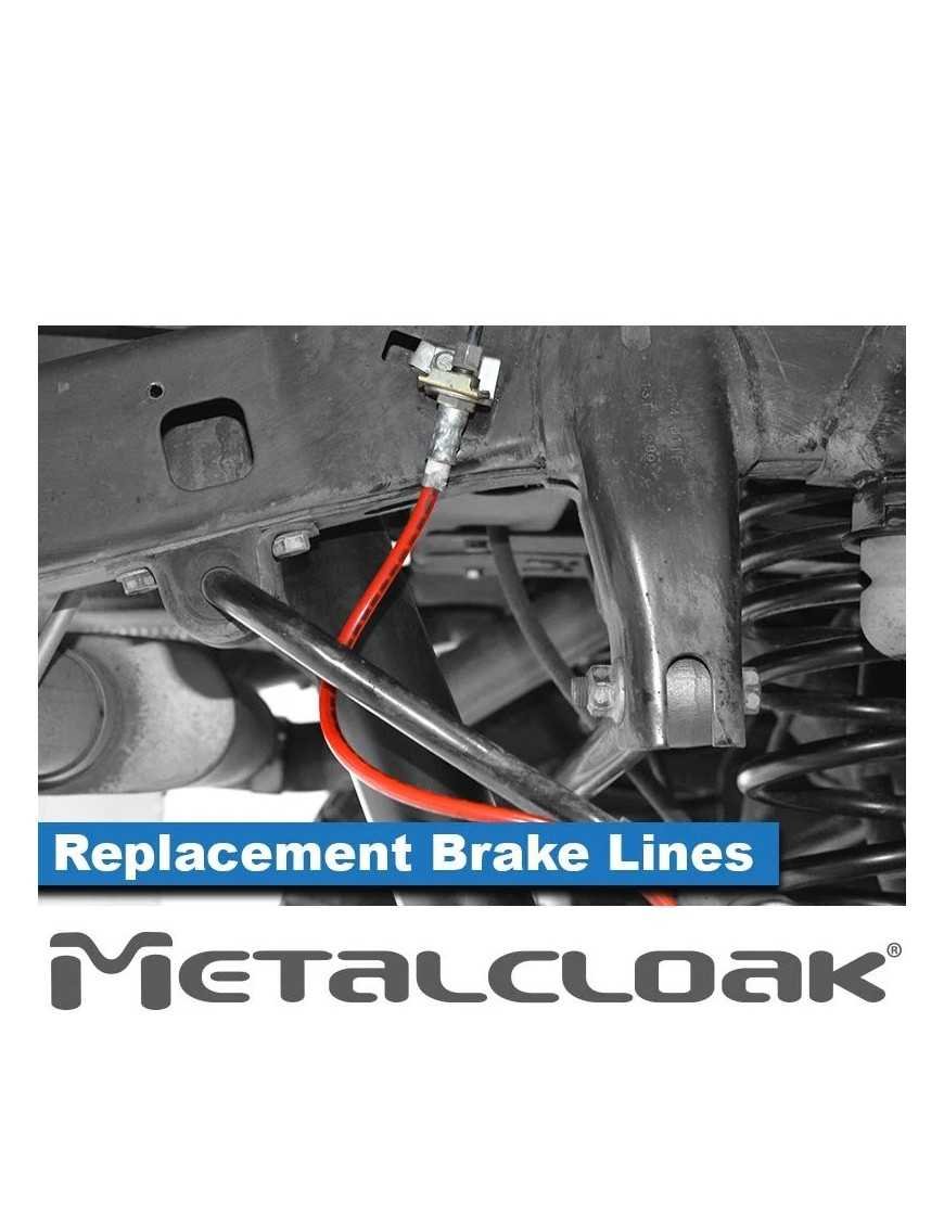 Гальмівні шланги в обплетенні довжиною 24,5