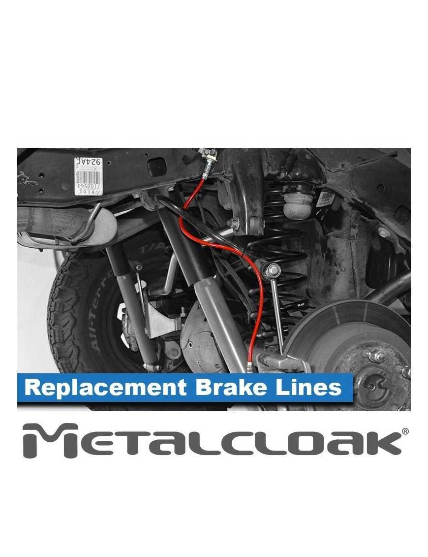 Гальмівні шланги в обплетенні довжиною 24,5