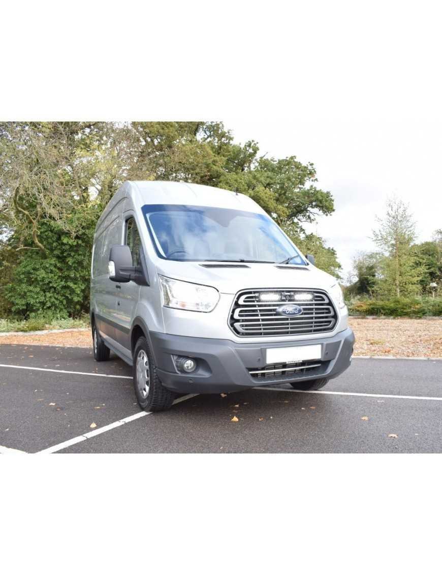 Комплект з двох фар LAZER ST4 Evolution з системою монтажу у штатну решітку - Ford Transit (2015 - 2019)