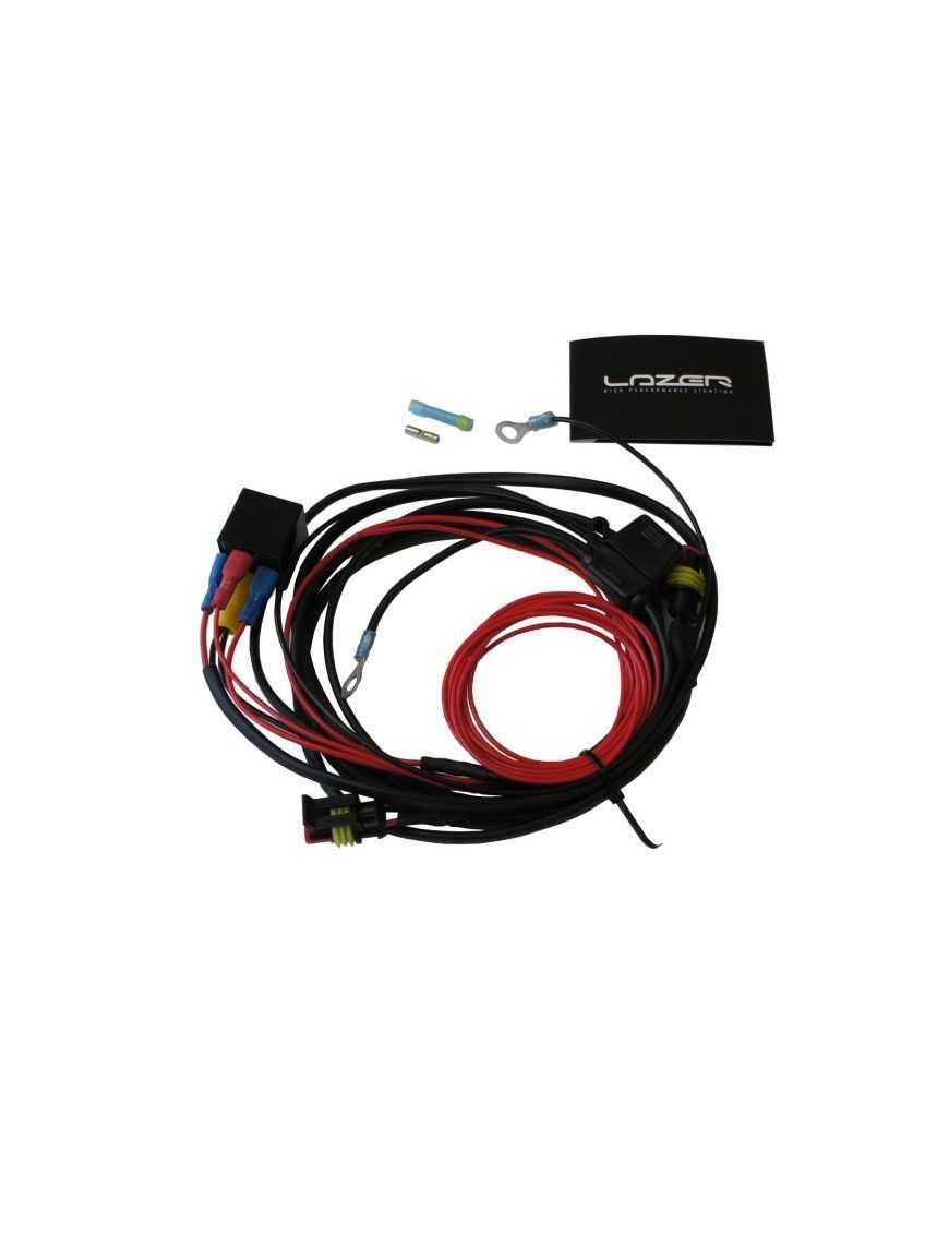 Комплект з двох фар LAZER ST4 Evolution з системою монтажу у штатну решітку - Ford Transit (2015 - 2019)