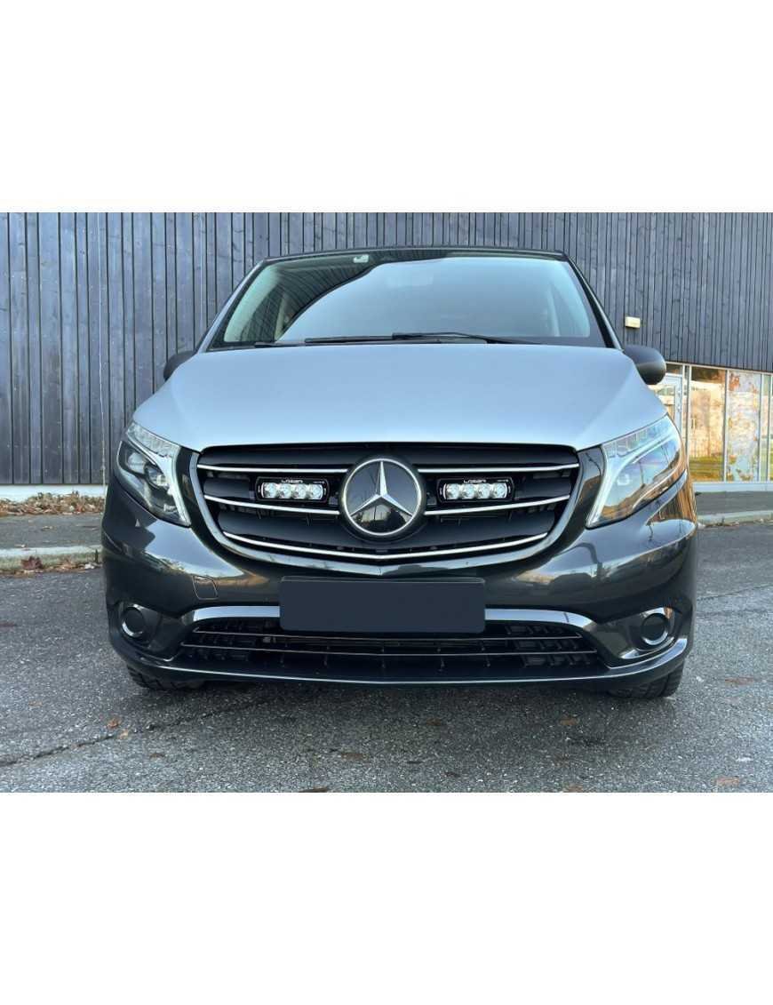 Комплект з двох фар LAZER ST4 EVO з системою монтажу у штатну решітку - Mercedes-Benz Vito (2020 -)