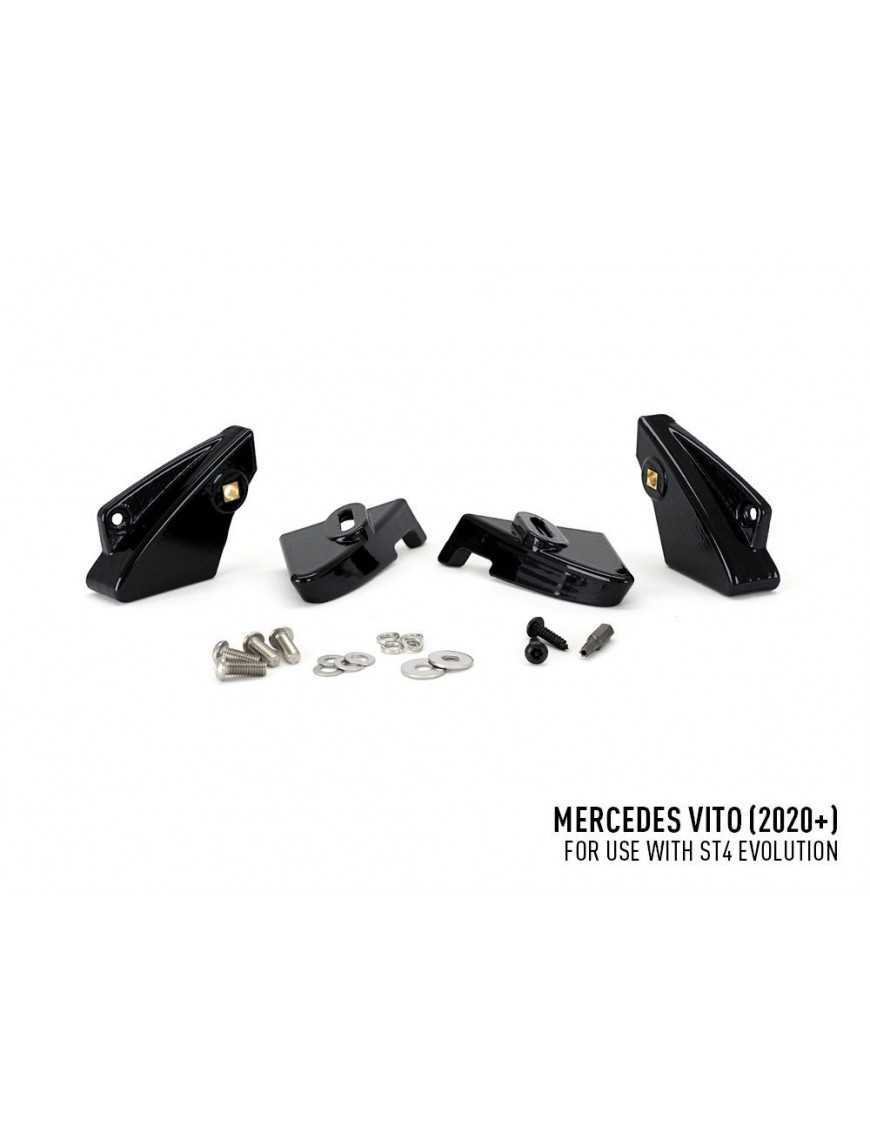 Комплект з двох фар LAZER ST4 EVO з системою монтажу у штатну решітку - Mercedes-Benz Vito (2020 -)