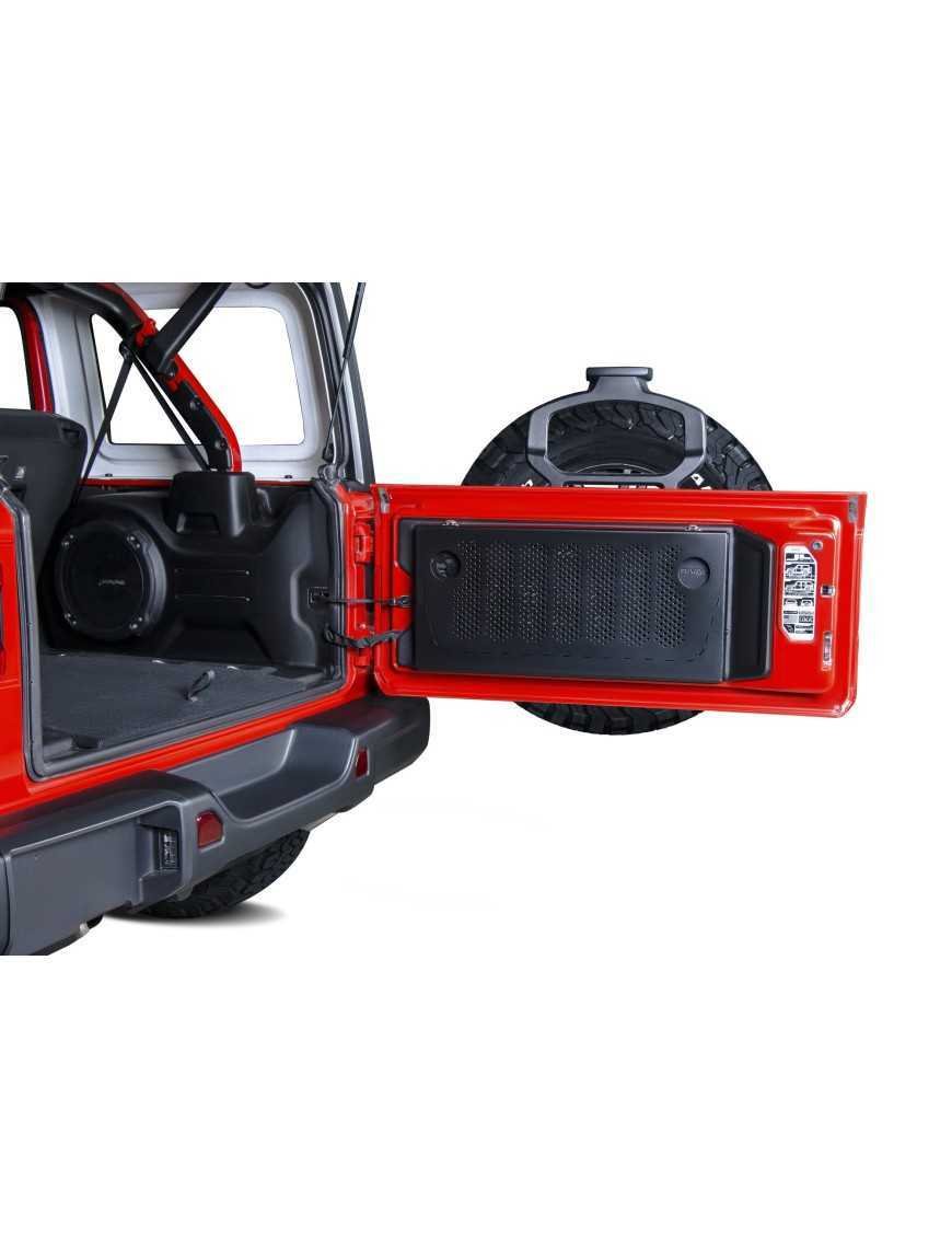 Алюмінієвий столик на задні двері Wrangler JL JLU від RIVAL