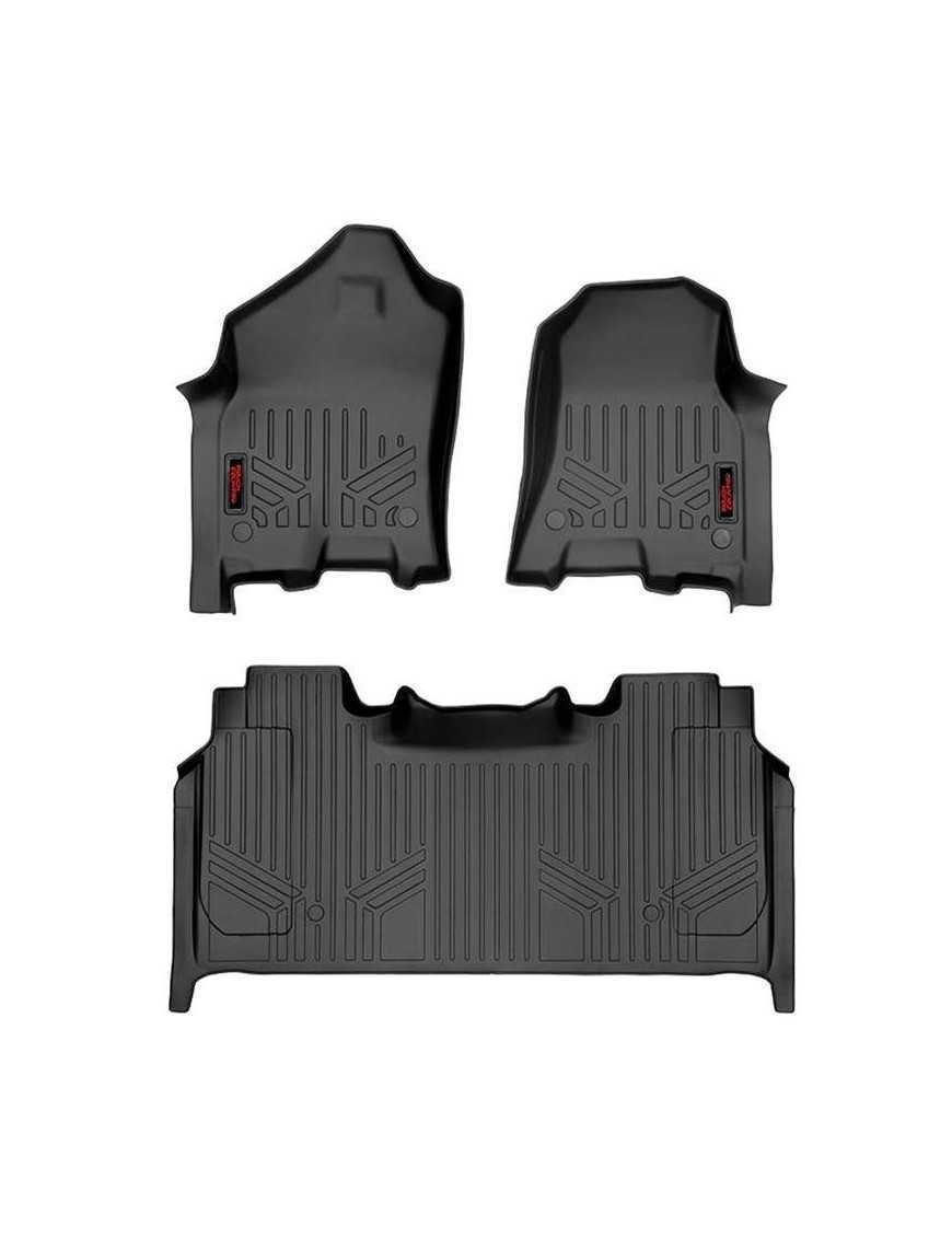 Килимки на підлогу передні та задні для моделей із бардачком під сидіннями Rough Country