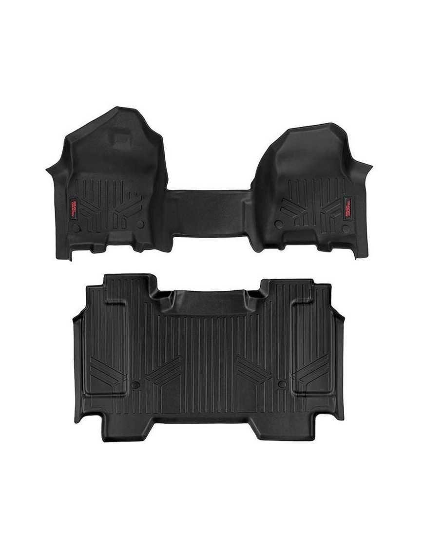 Килимки на підлогу передні та задні з переднім сидінням для моделей з бардачком під сидіннями Rough Country