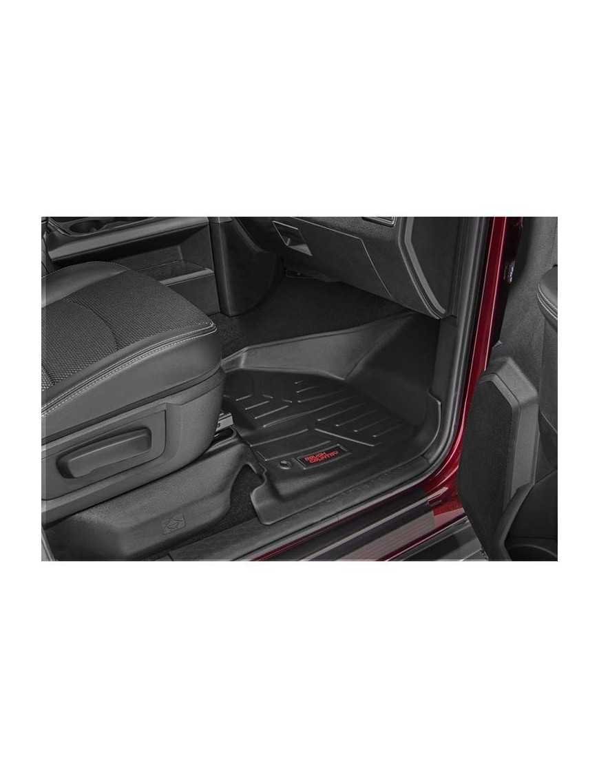 Килимки на підлогу передні і задні, короткий центральний тунель Rough Country Crew/Mega Cab