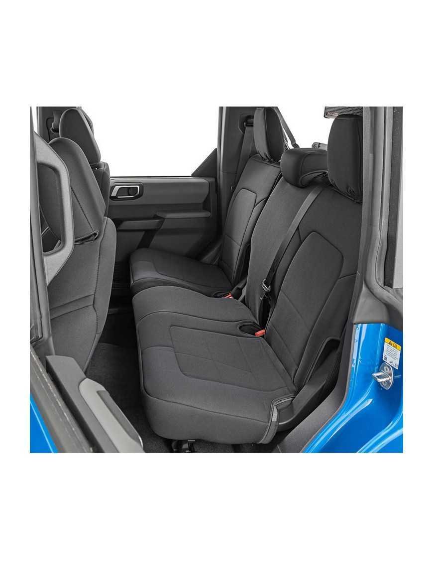 Комплект неопренових чохлів на сидіння чорний Rough Country