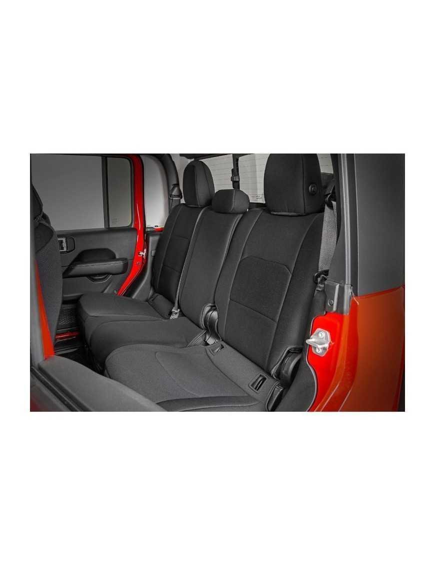 Комплект неопренових чохлів на сидіння чорний Rough Country