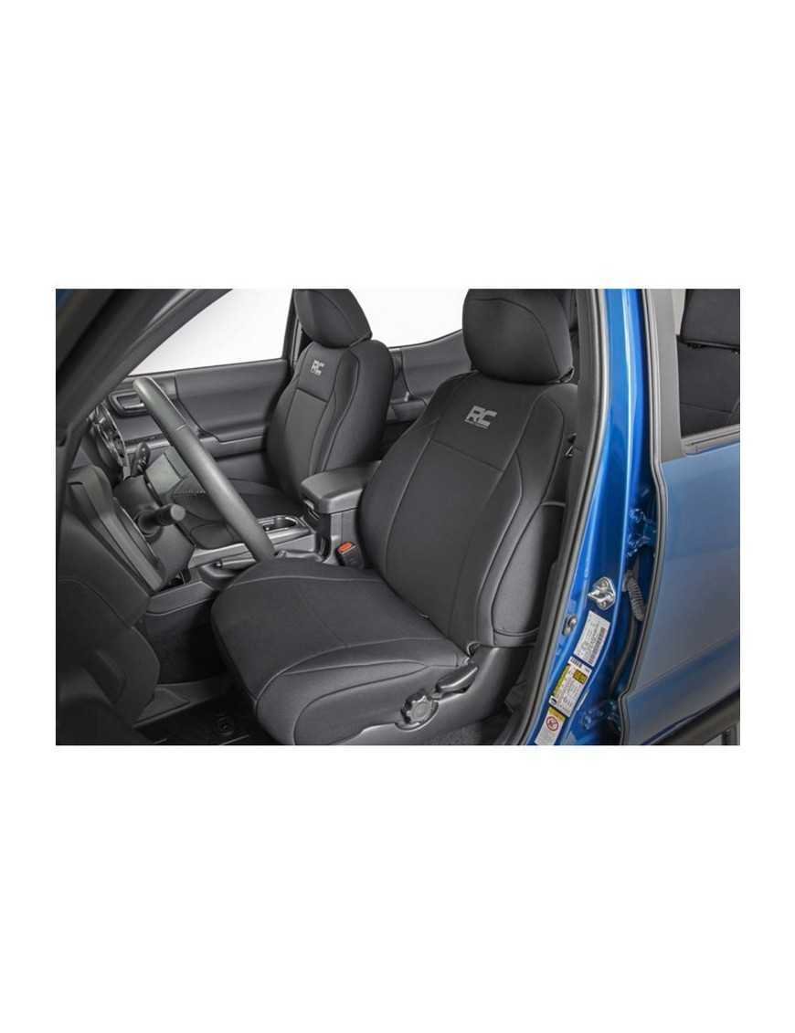 Комплект неопренових чохлів на сидіння чорний Rough Country
