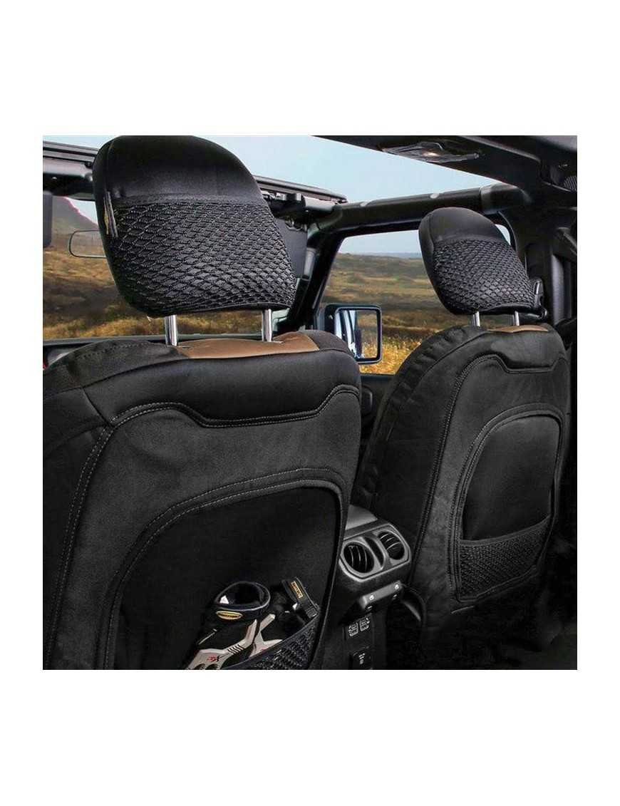 Комплект неопренових чохлів на сидіння чорний/бежевий Smittybilt GEN2