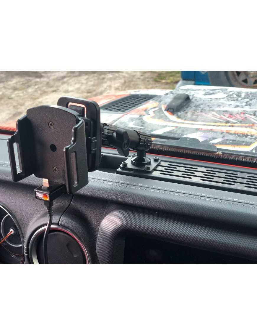 Основа тримачів Brodit JEEP WRANGLER JL/JLU & GLADIATOR JT тримач для телефону